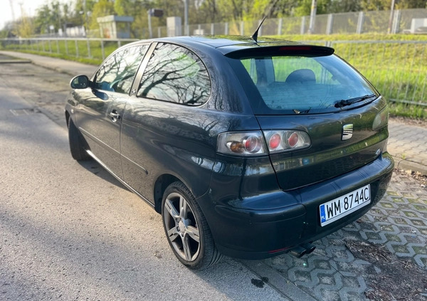 Seat Ibiza cena 3999 przebieg: 289000, rok produkcji 2004 z Warszawa małe 211